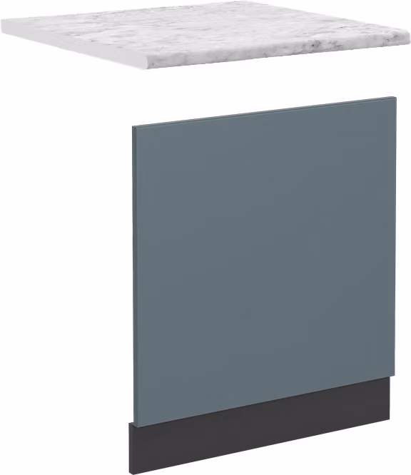 Pannello frontale Vicco R-Line Grigio-blu 60 cm , PL Marmo, Model 46524