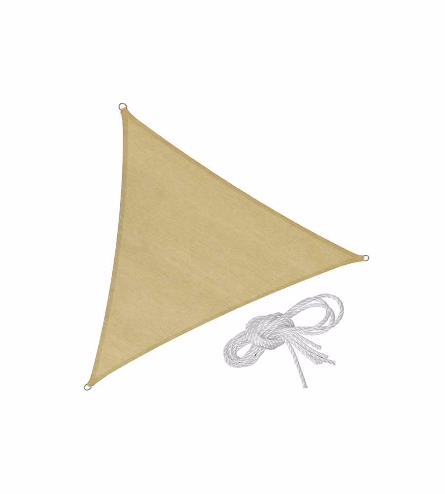 Vela Ombreggiante Beige Triang. 5X5X5 Trex 08589