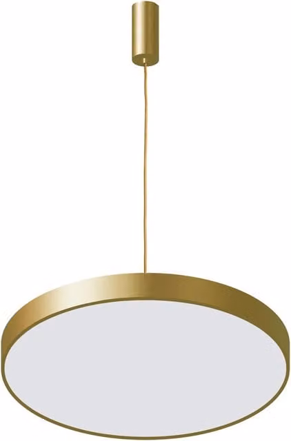 Lampadario Italux Orbital LED 60W oro sabbiato 60cm