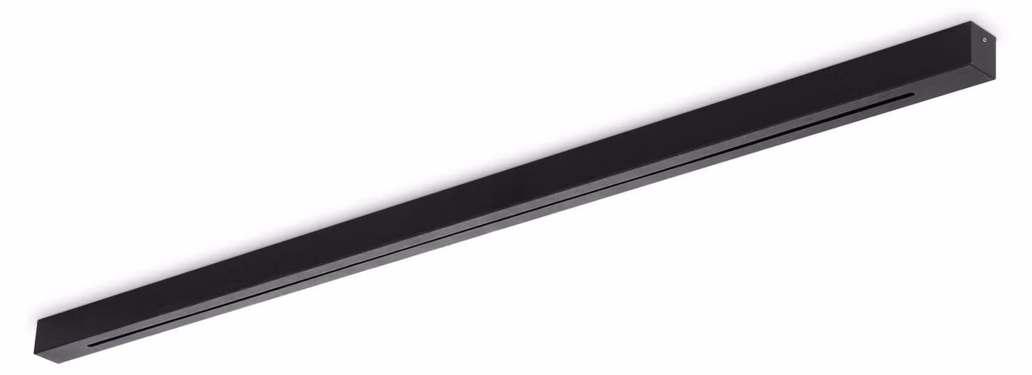 Rosone Linear All In Finitura Nero 120 cm Metallo Ideal Lux Collezione ROSONE