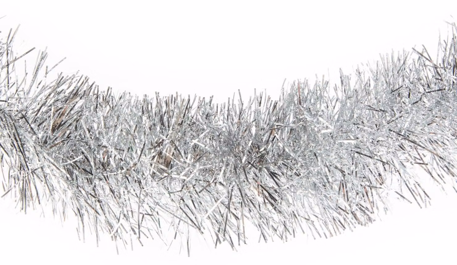 Ghirlanda - color argento - 200 x 10 cm