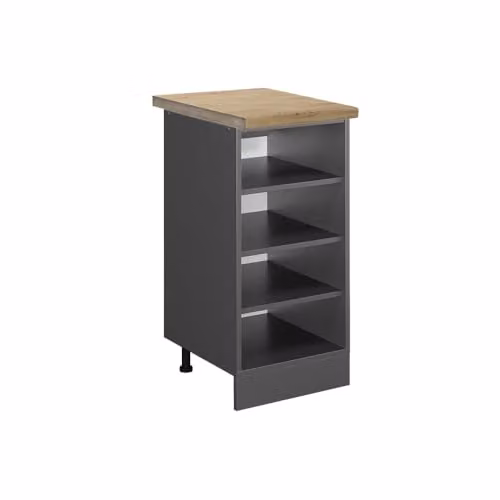 Vicco Scaffale da cucina R-Line, Antracite, 40 cm