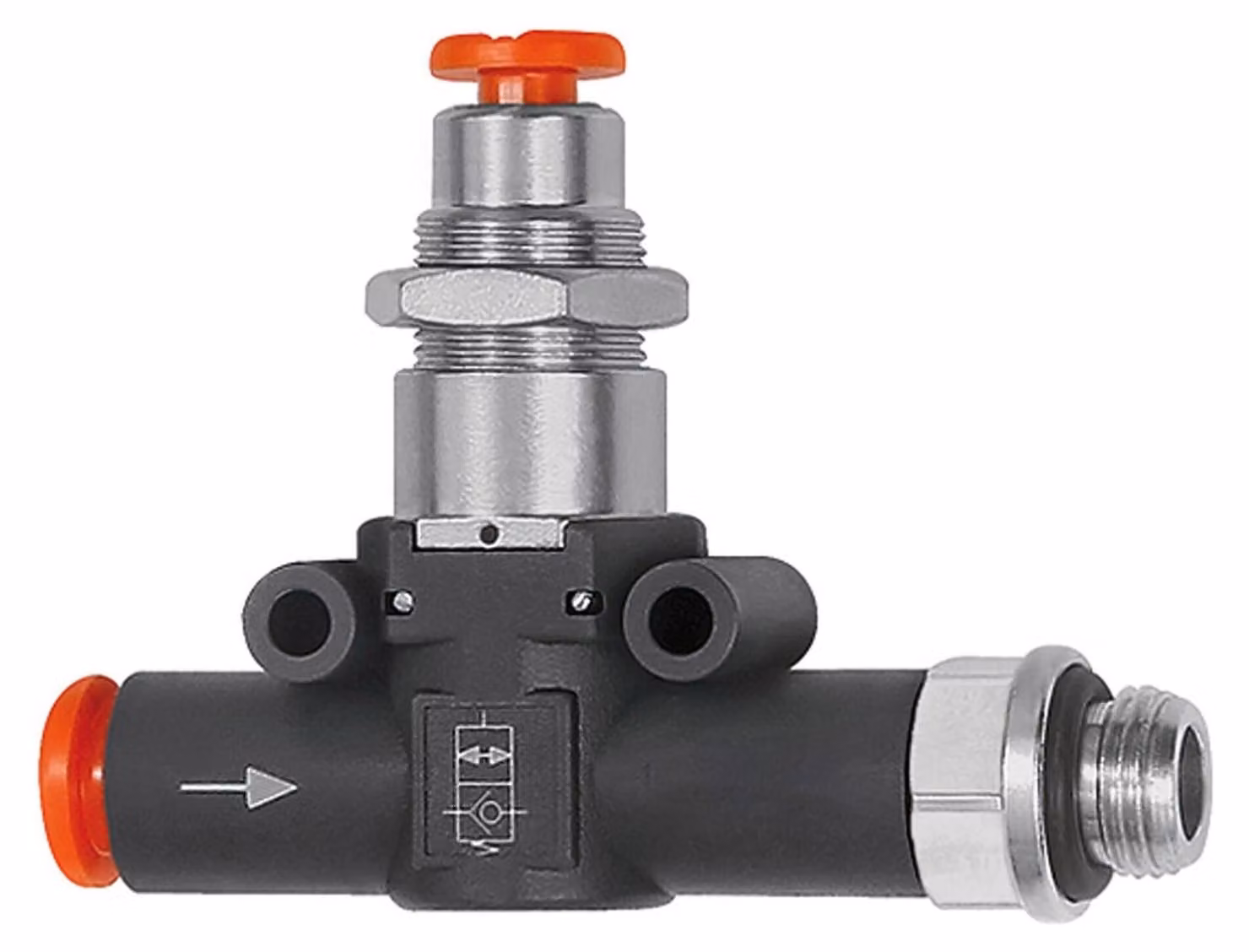 Valvola di non ritorno pneumatica pilotata Riegler, G 1/8, w.6