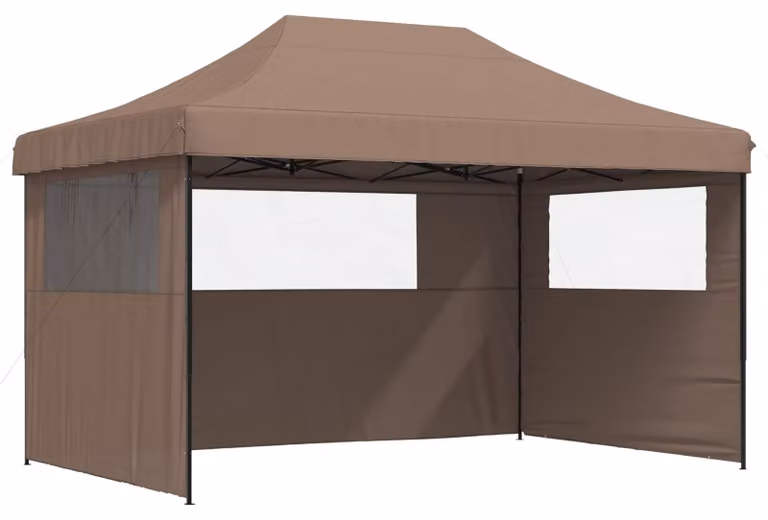 Tenda Party Marrone 292 x 440 x 315 cm Tessuto Oxford