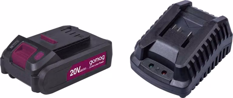 Gomag dispositivo multifunzione a batteria GO-HHS410 20V | 2in1 incl. Starter Kit 2.0