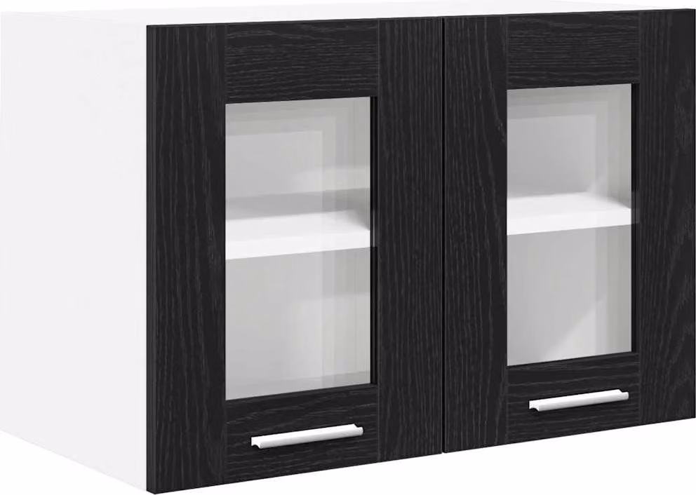 Armadio pensile Rovere Nero 60 x 31 x 40 cm Legno multistrato
