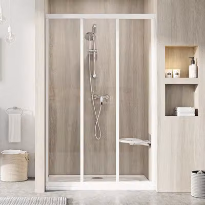 Porta doccia RAVAK ASDP3-100 198 satinato+trasparente 00VA0UR2Z1
