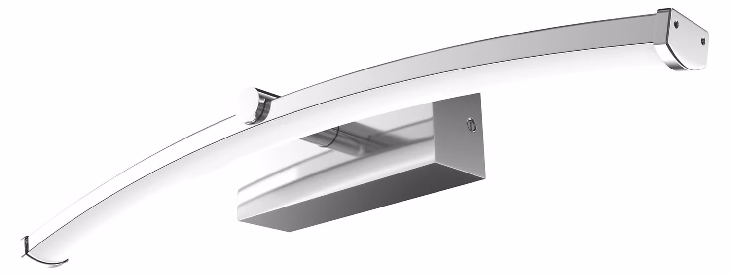 Lampade OSRAM, tonalità cromata, 3000 K / 4000 K, bianco caldo, 800 lm, 12 W, alluminio, angolo di emissione di 120°, durata di 30.000 ore