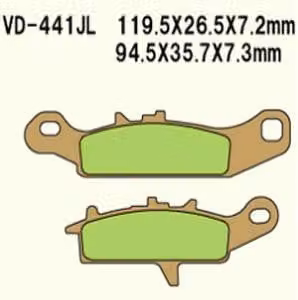Vesrah Vd-441Jl Pastiglie Freno