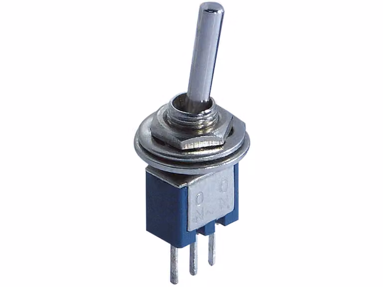 Microinterruttore a levetta McPower, 250V/1A, 3 poli, 2 posizioni: ON / ON