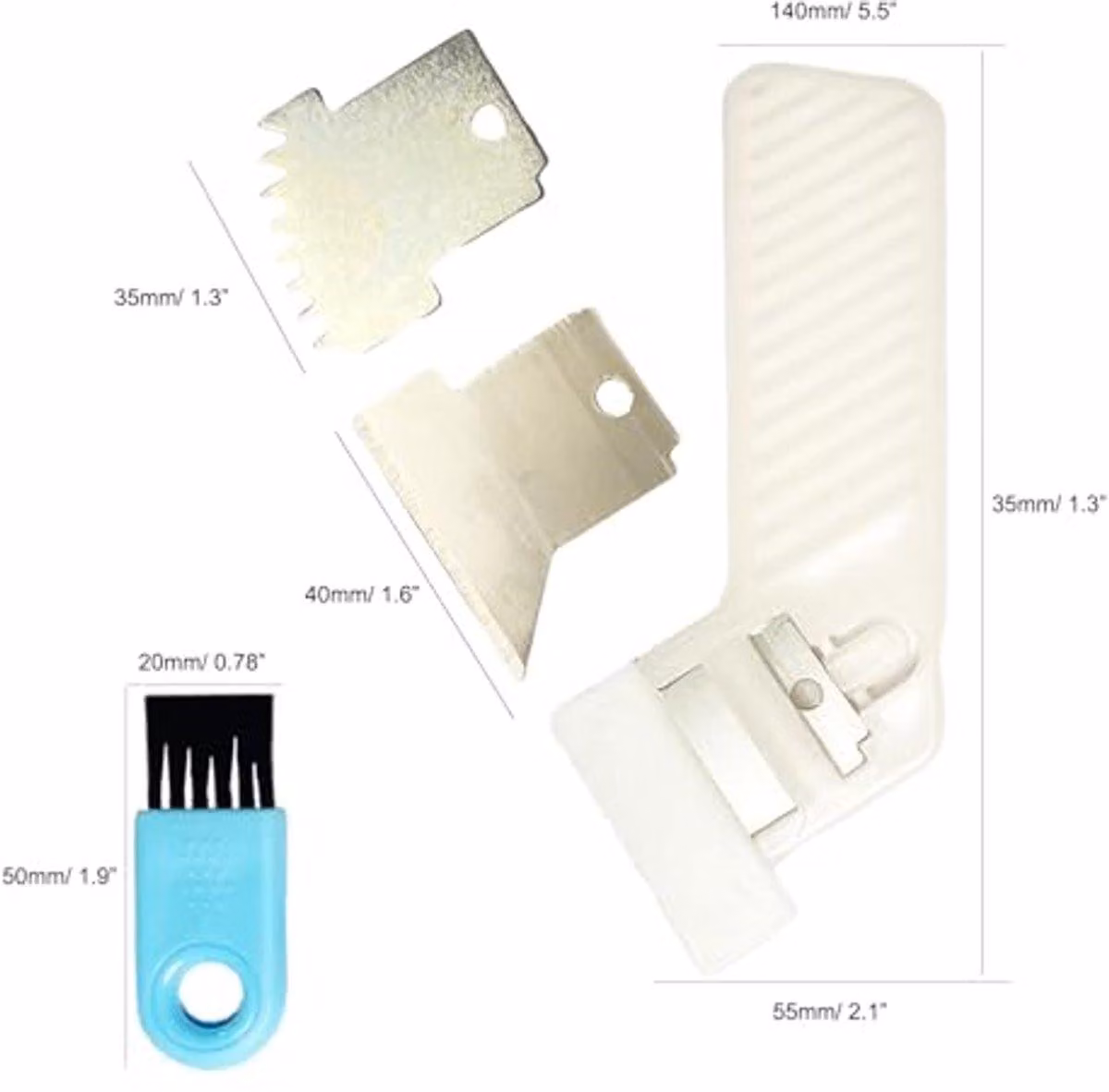 Kit professionale di silicone sigillante con 12 accessori per lavori di ristrutturazione e manutenzione