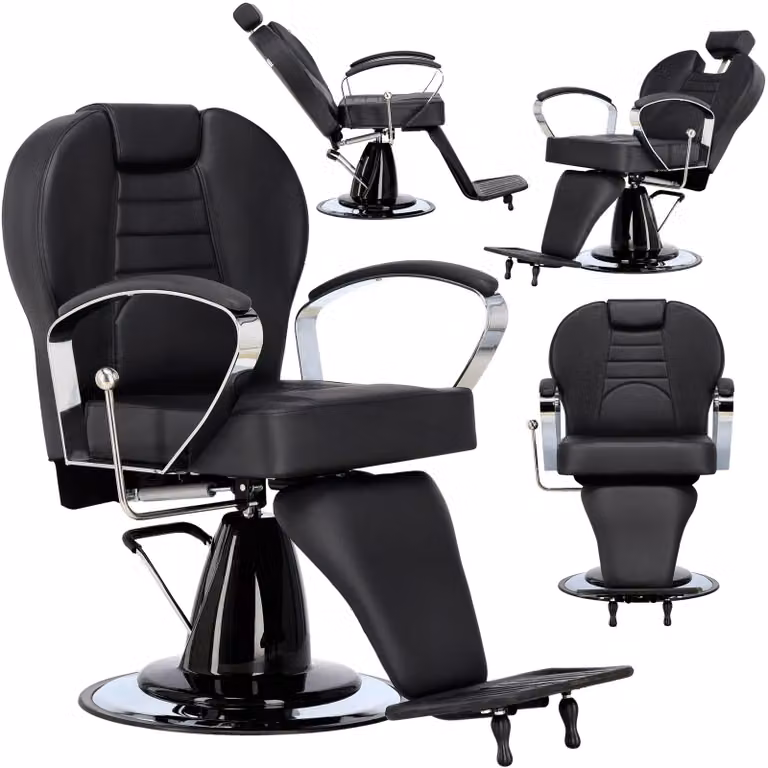 Poltrona da barbiere parrucchiere idraulica girevole per il salone barbiere barber shop Carrie Barberking