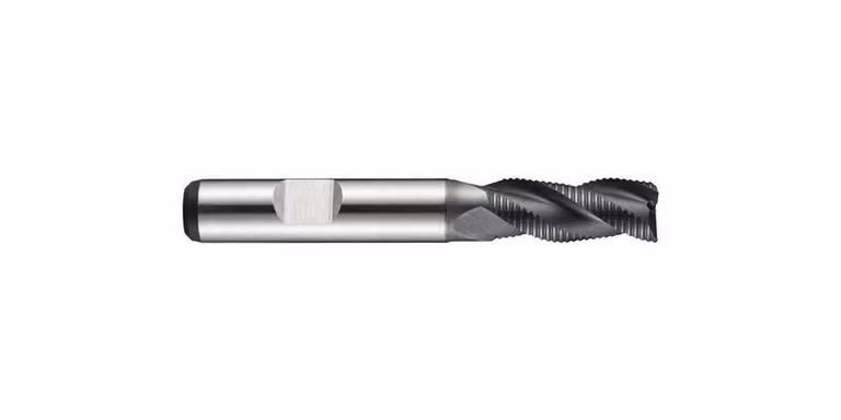 Fresa a gambo C922 DIN 844 K, diametro 16 mm, lunghezza tagliente 32 mm, HSS-E-PM ALCRONA, 35 gradi, Z.3