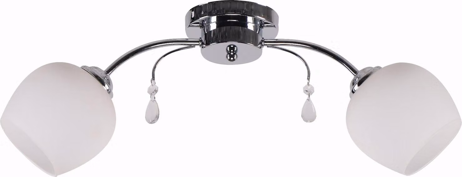 Lampada da soffitto ZACHERA 2X40W E27 BIANCO 32-78674 Candellux