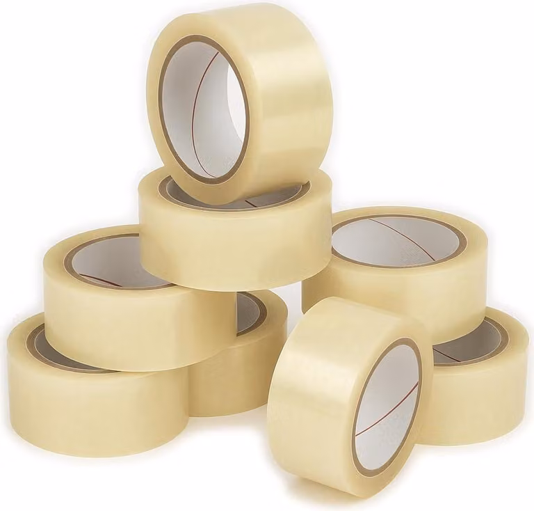 Grande set di 72 rotoli di nastro adesivo da imballaggio economico (48 mm x 50 metri, trasparente) - WD1776253980