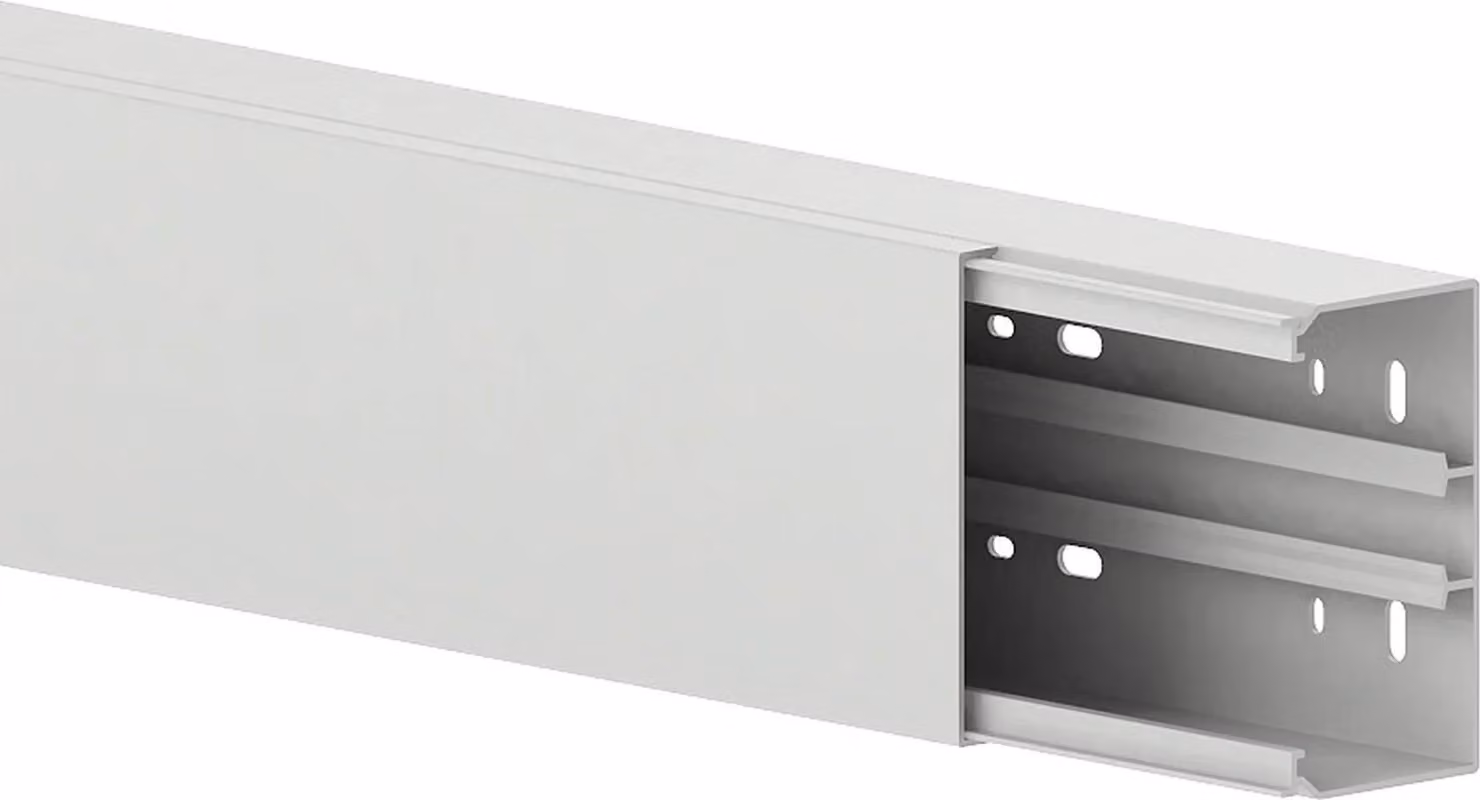 GGK Canaletta per davanzale 62x110 grigio chiaro RAL 7035, barra da 2 m, 1 pz.