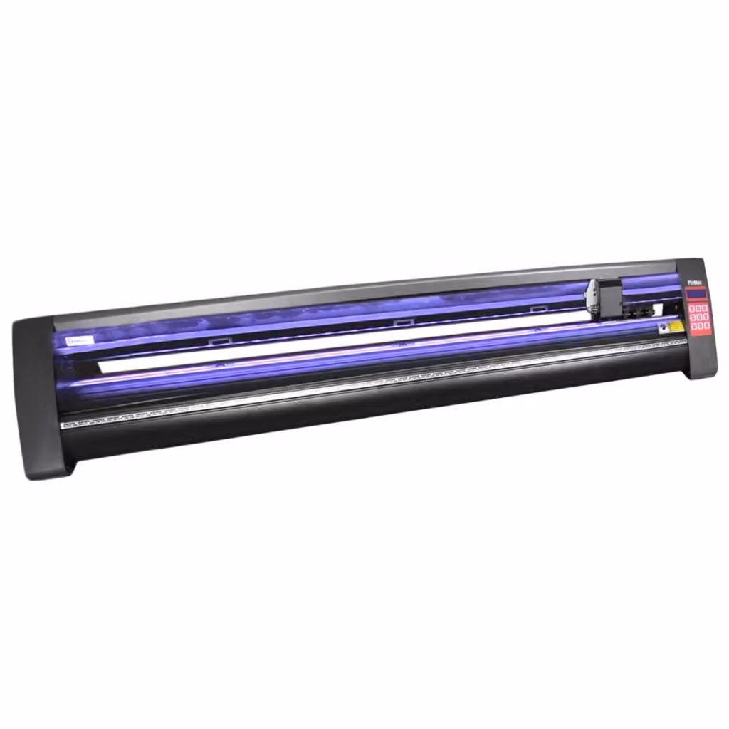PixMax Taglierina per vinile LED da 135 cm in alluminio nero per la creazione di adesivi e personalizzazione magliette – 2