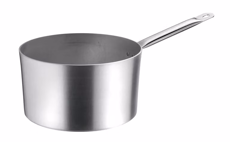 Casseruola alta in alluminio con manico in acciaio inox, diam. 28cm