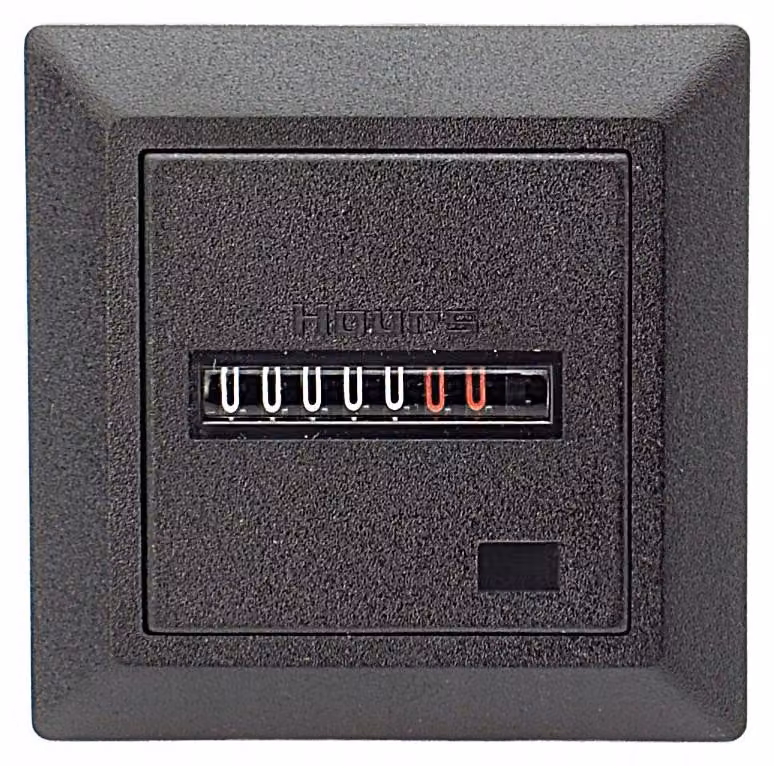 Contatore di ore per il monitoraggio del tempo di funzionamento del dispositivo, motore elettrico AC 230V