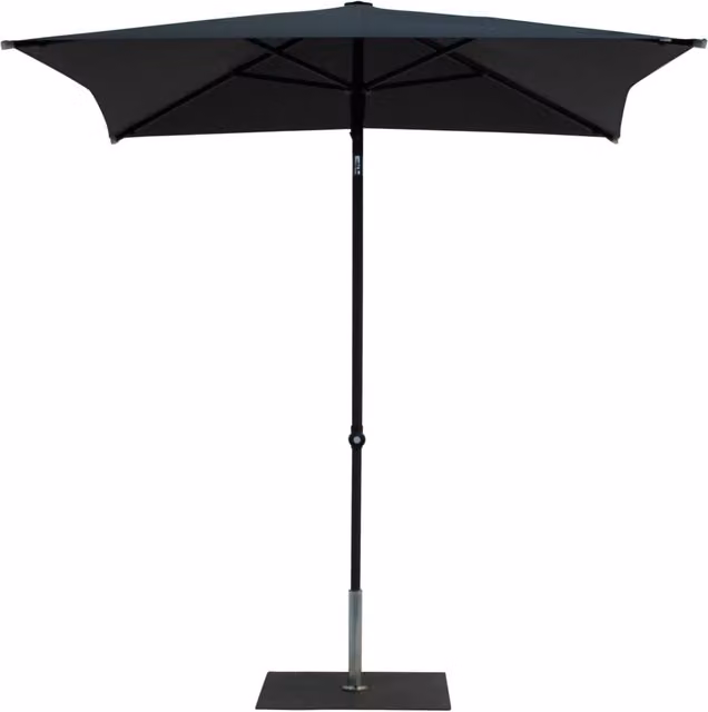 Ombrellone da Giardino 2x2 m Palo Ø38 mm in Alluminio Tessuto Poliestere Trend Antracite