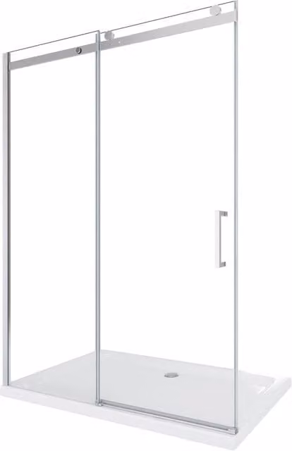 Porta Doccia 120 CM H190 Trasparente con Easy-Clean mod. Vogue