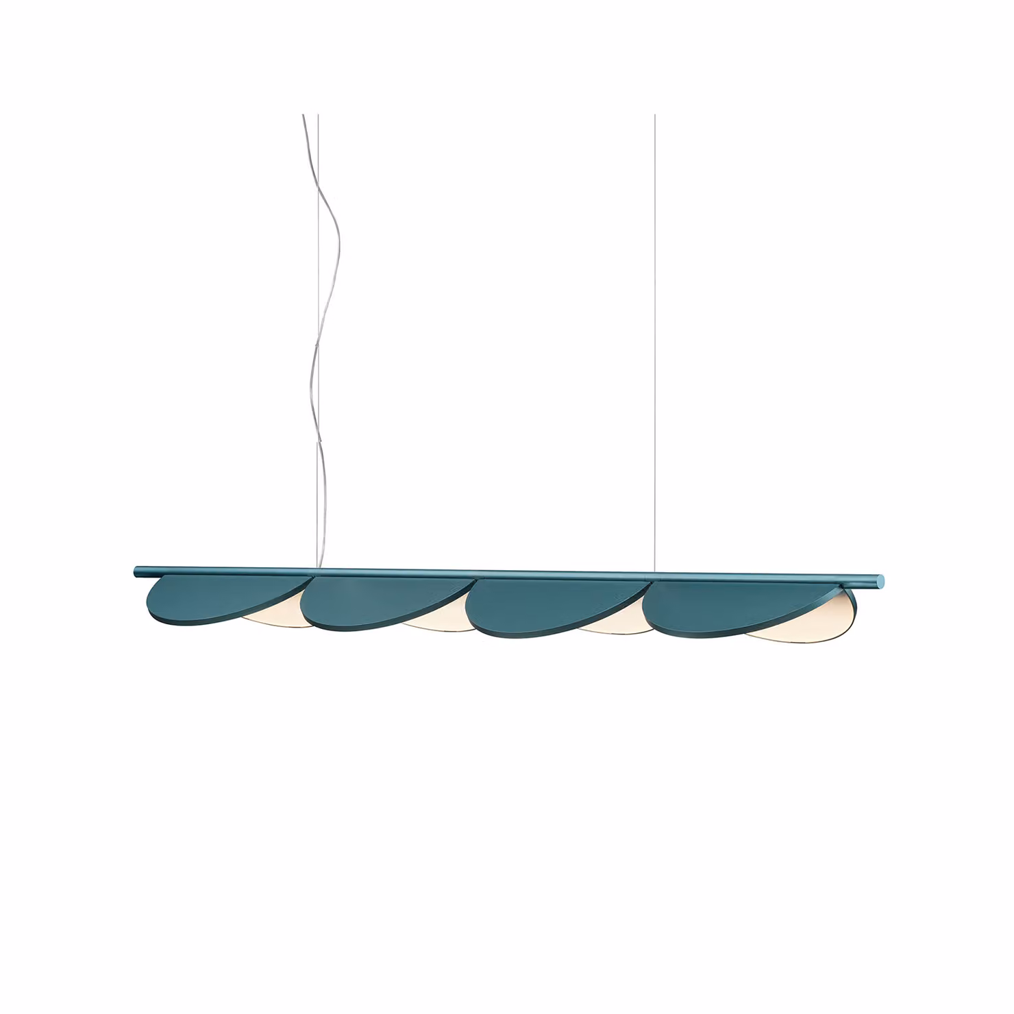 Flos - Almendra Linear - Lampada a sospensione - Blu