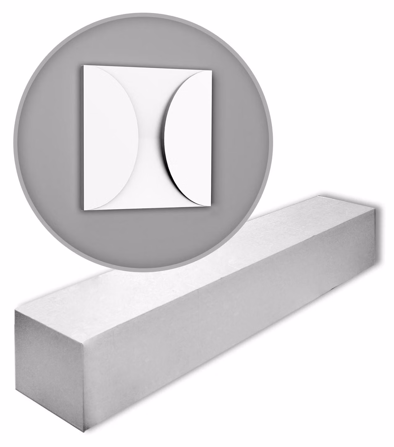 pannelli 3D Orac Decor MODERN W107-box 1 cartone con 5 pannelli 0,55 m2
