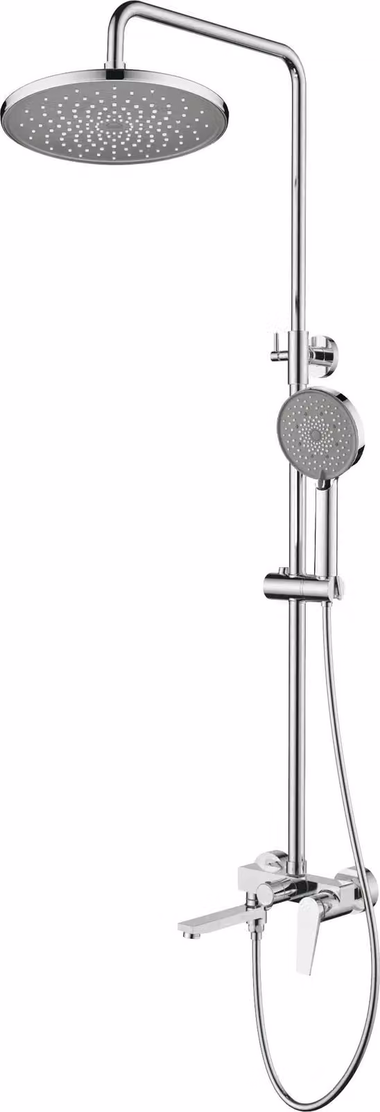 Shower system with mixing valve