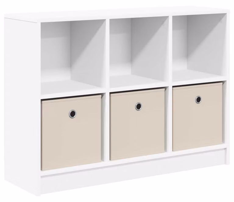 Credenza con cassetto Bianco 88,5 x 27,5 x 63,5 cm