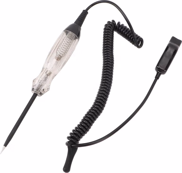 Tester di circuiti automobilistici DC 6-24V Misura accurata Luce di prova di tensione automobilistica universale