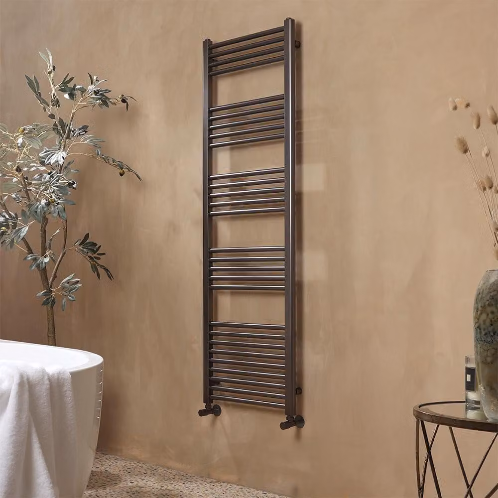 Scaldasalviette - Grigio Canna Di Fucile - 1600mm x 500mm - Orelia