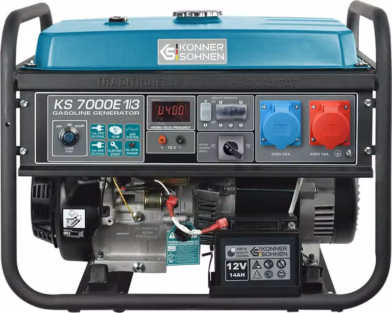 KS7000E-1/3 Generatore Generatore di emergenza a benzina da 5500W con E-start
