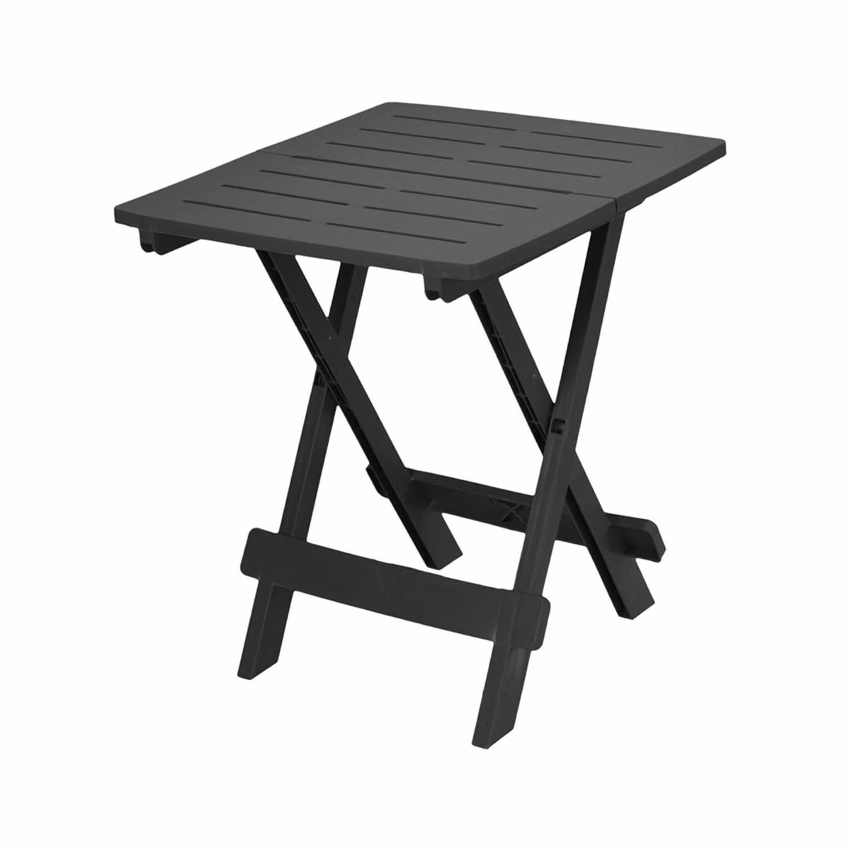 Tavolo da balcone pieghevole antracite 70 cm