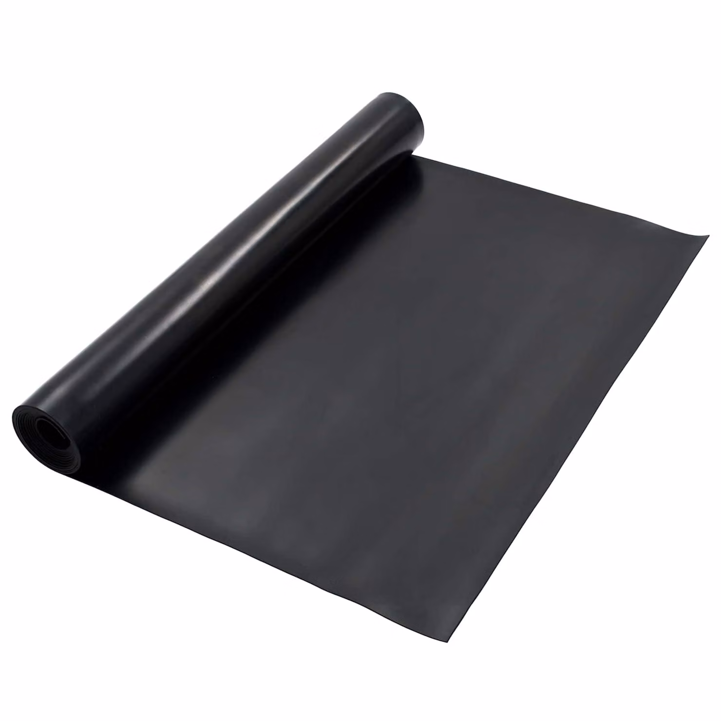 Tappeto in gomma vidaXL Nero per giardino e terrazza L: 5 m, P: 1,2 m
