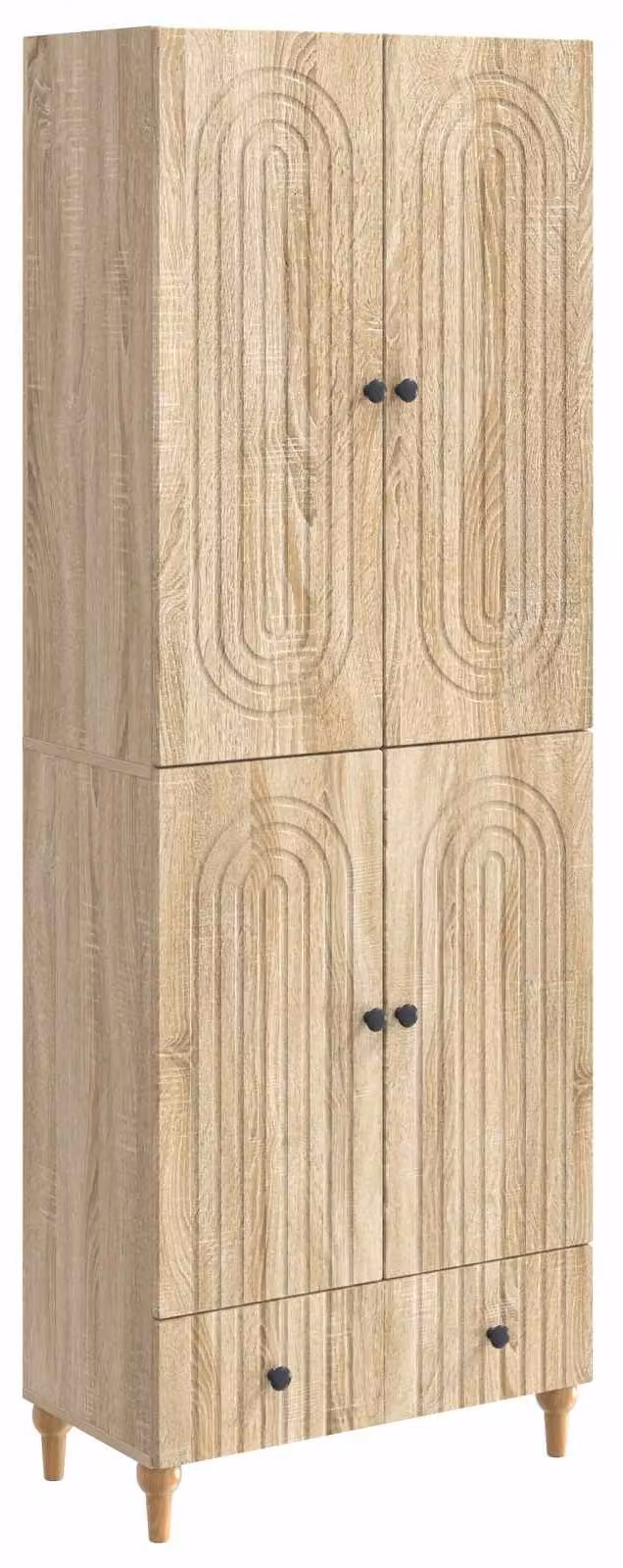 Set di armadi 2 pcs 66 x 34,5 x 95 cm Legno ingegnerizzato