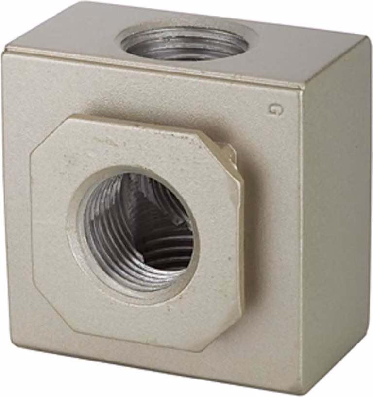 Collettore Riegler "G", con 2 uscite, BG 400, G 1/2, PE 0 - 9 bar