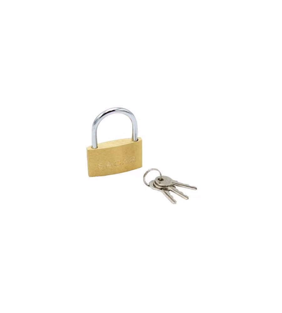 Lucchetto Ottone Leggero Mm.30