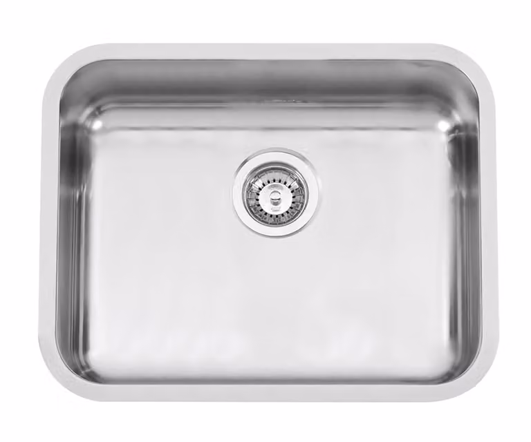 Lavello Reginox, lavello da cucina in acciaio inox IB 5040 CC (316) 50x40 cm R23235