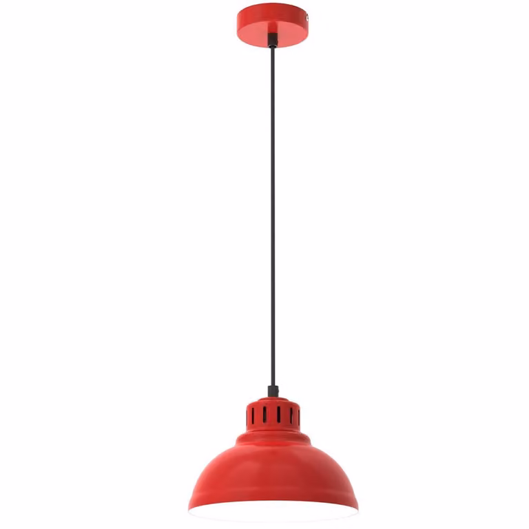 Lampada a sospensione rossa SVEN 9224 Luminex