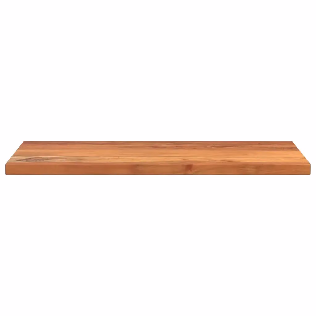 Piano Tavolo Rettangolare in Legno Massello di Acacia vidaXL, Colore Marrone, L 110 x P 70 x H 3,8 cm – 2