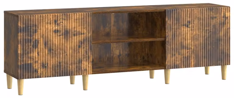 Mobile TV Rovere Fumo 150 x 31 x 50 cm Legno ingegnerizzato