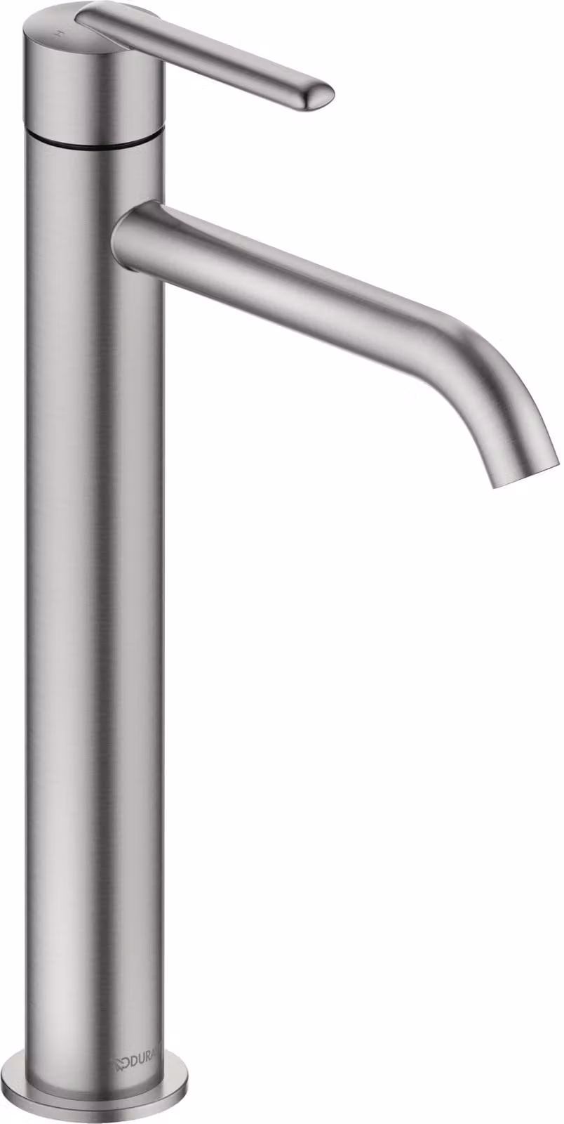 Miscelatore per lavabo, modello XL, altezza del beccuccio 153 mm, finitura spazzolata, a risparmio energetico e idrico