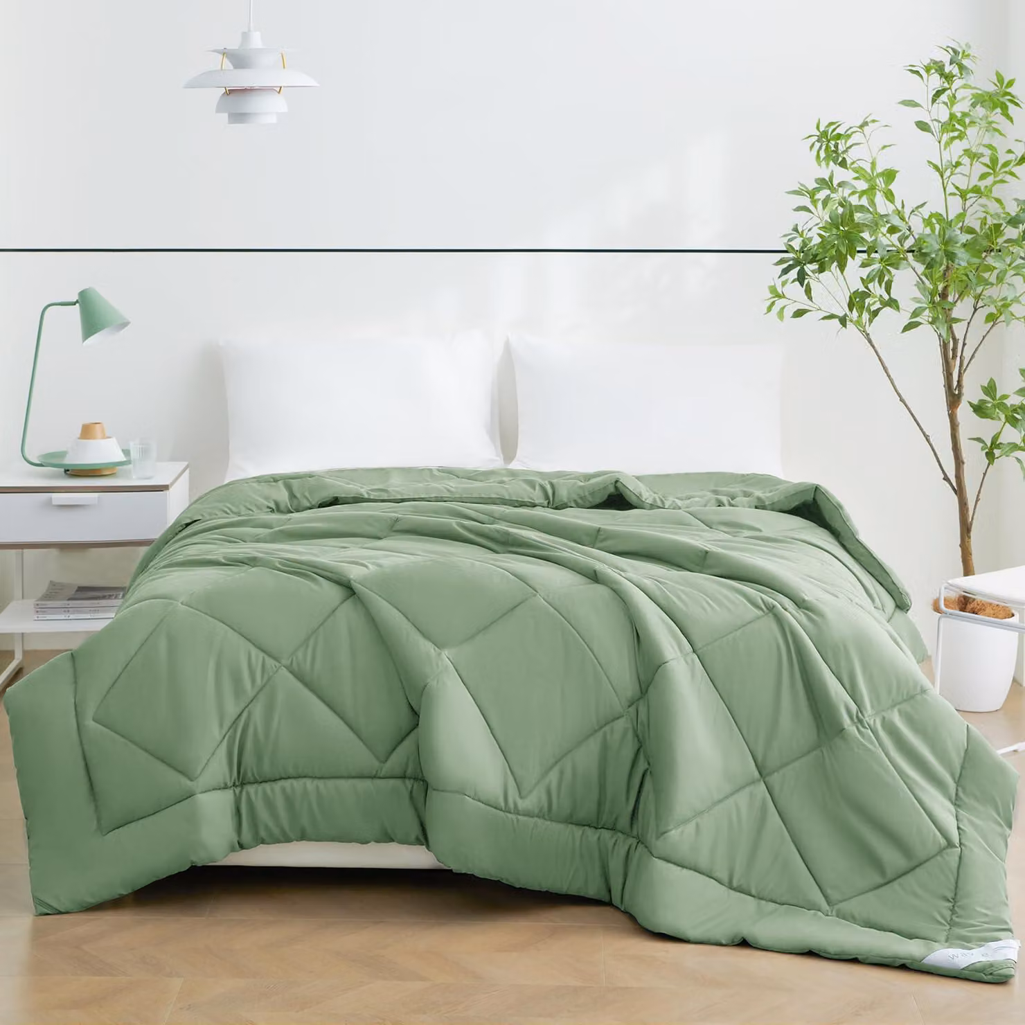 Coperta estiva in microfibra, leggera, 150 g/m², dimensioni 220 x 240 cm, adatta per un letto matrimoniale
