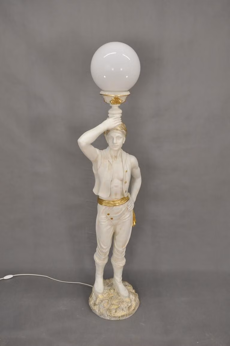 Design Leuchte Stehleuchte Lampe Lampen Leuchten Stand XXL Skulptur Figur Statue
