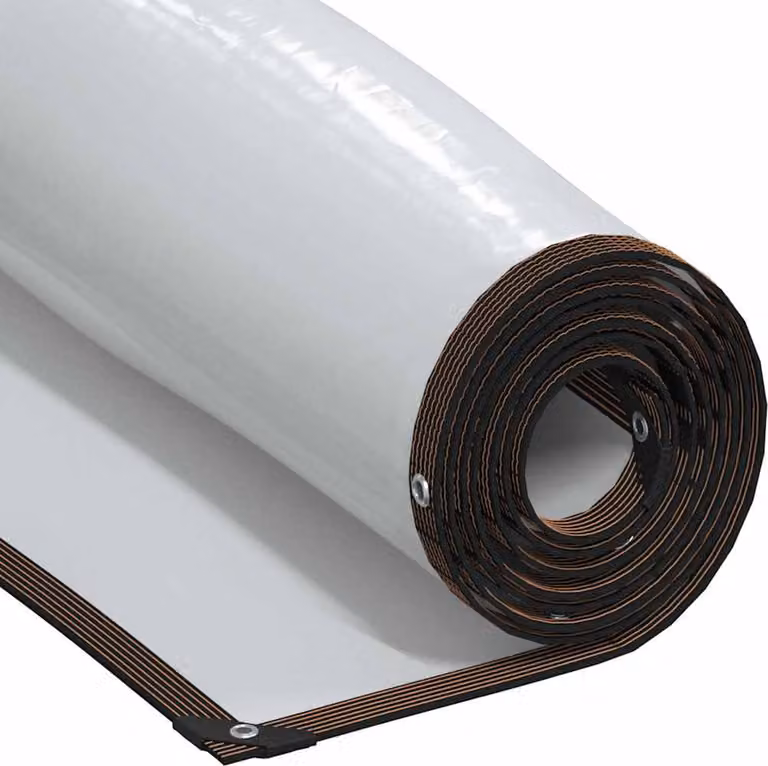 Telone Trasparente con Occhielli 10x10 m in Polietilene