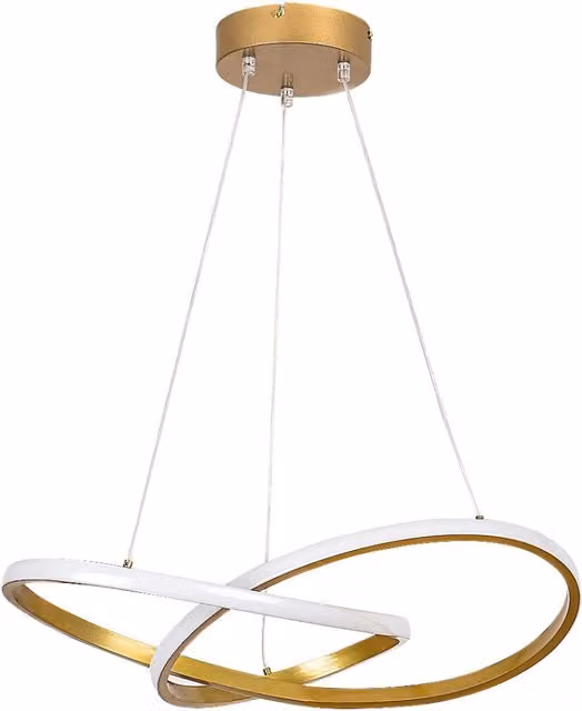 Lampada a sospensione LED 36W Rabalux Castiel oro Ø56cm