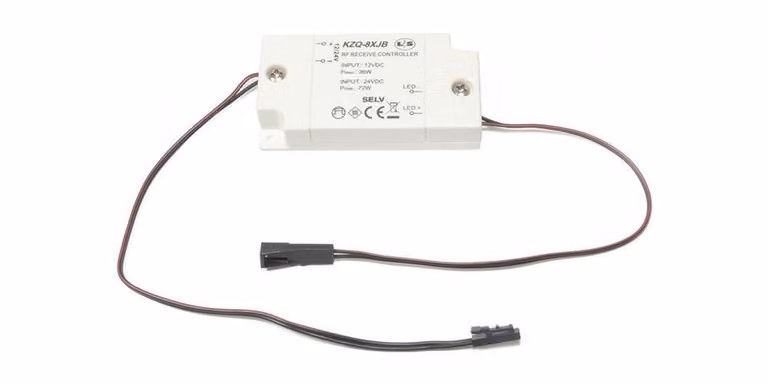 L&S LED radio dimmer set di follow-up 12 V 36 W bianco set di follow-up - 2000446