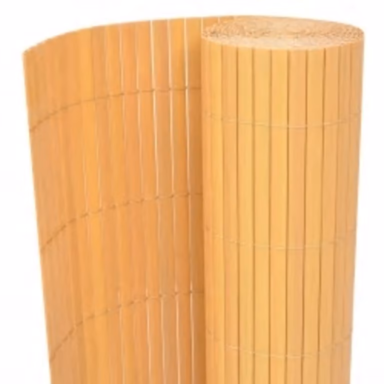 vidaXL Recinzione da giardino bifacciale 110x300 cm giallo