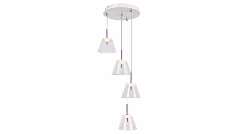 Lampada a sospensione a LED con paralume 24W bianco 5032 Aviana Rabalux