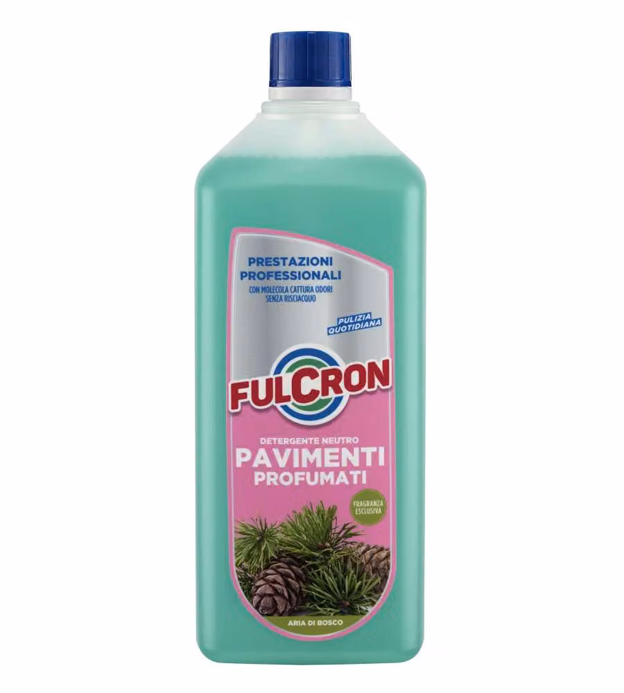 Fulcron Detergente Neutro per Pavimenti 1L - Profumo Aria di Bosco